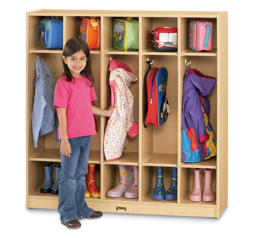 MapleWave® 5 Section Coat Locker - MMEE Distributors