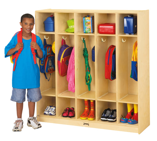 Jonti-Craft® 5 Section Coat Locker - MMEE Distributors