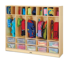 Load image into Gallery viewer, Jonti-Craft® Large Locker Organizer – with 10 Clear Tubs - MMEE Distributors
