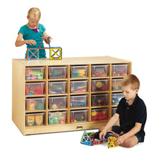 Load image into Gallery viewer, Jonti-Craft® Double-Sided Island – 40 Cubbie-Tray - with Clear Trays - MMEE Distributors
