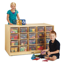 Load image into Gallery viewer, Jonti-Craft® Double-Sided Island – 40 Cubbie-Tray - with Clear Trays - MMEE Distributors
