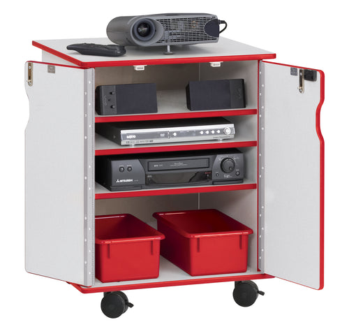 Rainbow Accents® Presentation Cart  - Black - MMEE Distributors