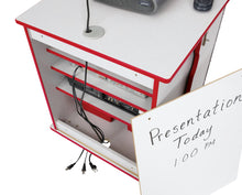 Load image into Gallery viewer, Rainbow Accents® Presentation Cart - Navy - MMEE Distributors
