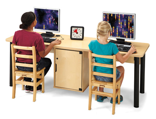 Jonti-Craft® Dual Computer Lab Table - MMEE Distributors