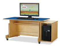 Load image into Gallery viewer, Jonti-Craft® Apollo Single Computer Desk - Maple Top - MMEE Distributors
