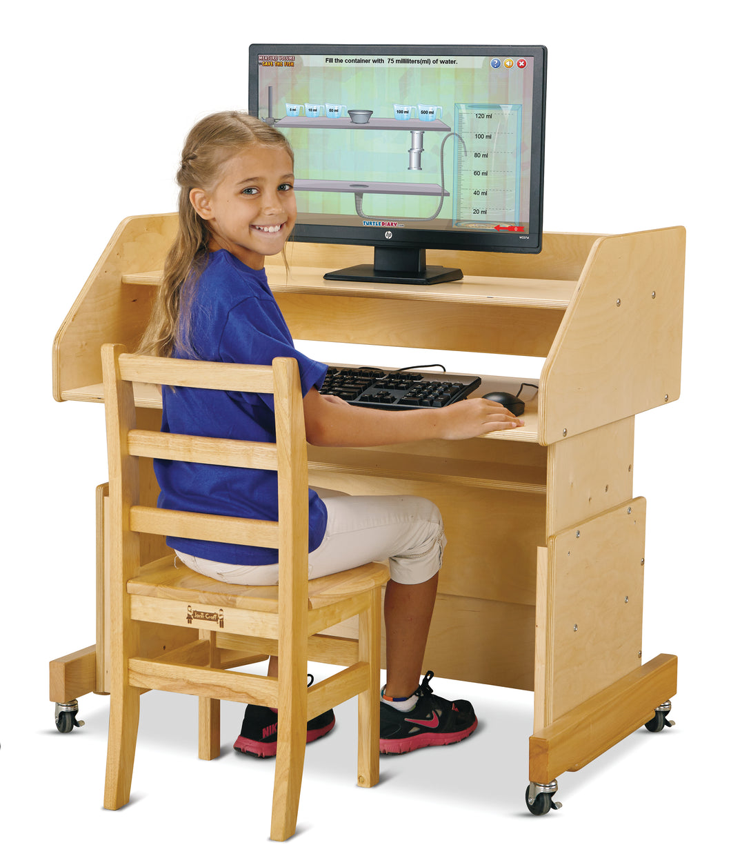 Jonti-Craft® Columbia Computer Desk - MMEE Distributors
