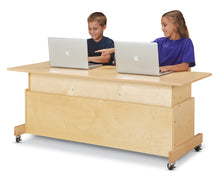 Load image into Gallery viewer, Jonti-Craft® Apollo Double Computer Desk - Maple Top - MMEE Distributors
