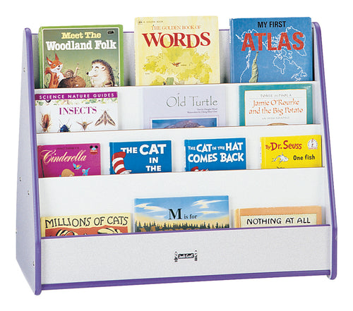 Rainbow Accents® Double Sided Pick-a-Book Stand - Mobile - Black - MMEE Distributors