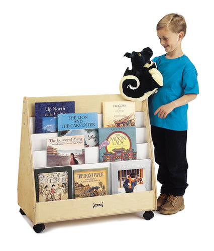 Jonti-Craft® Double Sided Pick-a-Book Stand - Mobile - MMEE Distributors