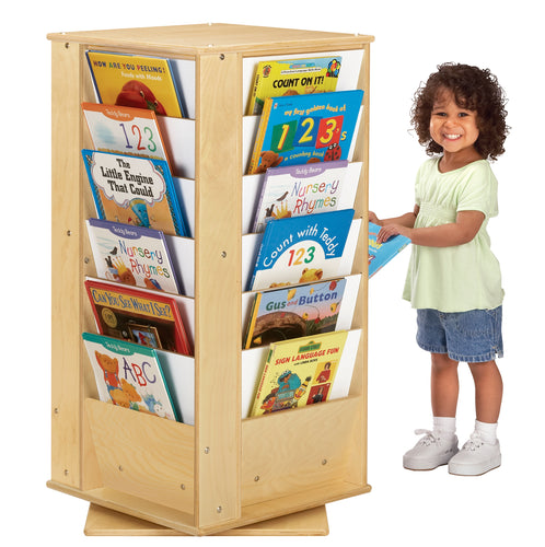 Jonti-Craft® Revolving Small Literacy Tower - MMEE Distributors