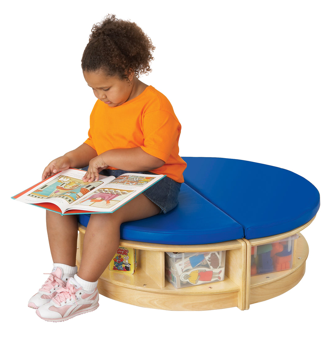 Jonti-Craft® Read-a-Round Island - Blue - MMEE Distributors