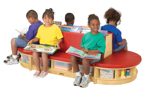 Jonti-Craft® Read-a-Round 3 Piece Set - Red - MMEE Distributors