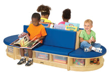 Load image into Gallery viewer, Jonti-Craft® Read-a-Round Couch - Blue - MMEE Distributors
