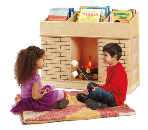 Jonti-Craft® Storybook Fireplace - MMEE Distributors