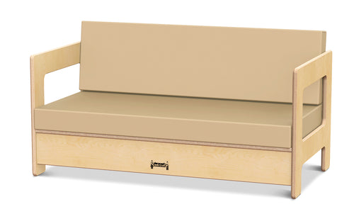 Jonti-Craft® Living Room Couch - Wheat - MMEE Distributors