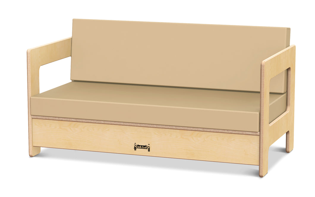 Jonti-Craft® Living Room Couch - Wheat - MMEE Distributors