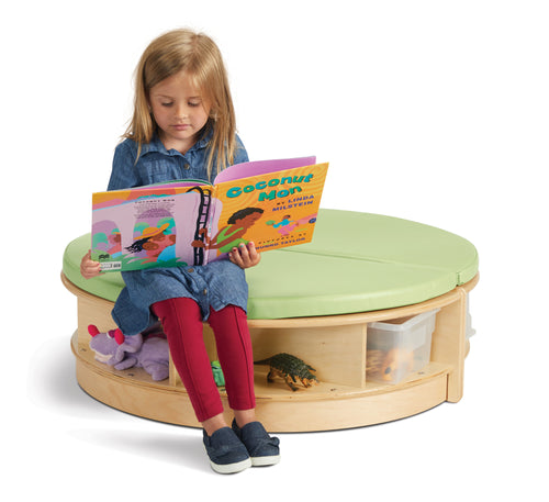 Jonti-Craft® Read-a-Round Island - Key Lime - MMEE Distributors