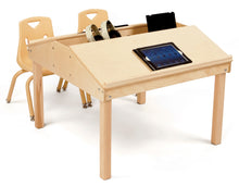 Load image into Gallery viewer, Jonti-Craft® Quad Tablet And Reading Table - 23&quot; High - MMEE Distributors
