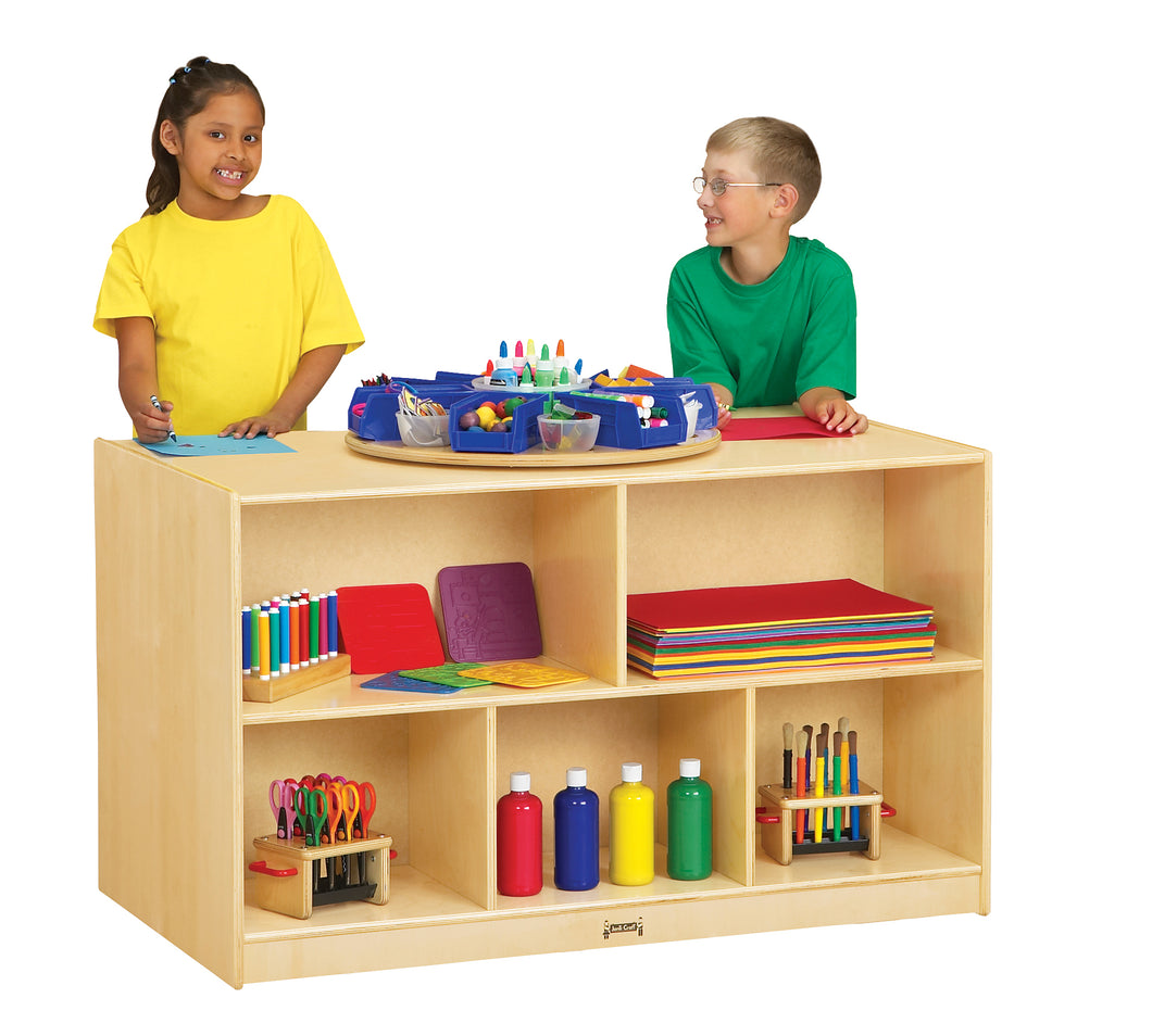 Jonti-Craft® Low Double-Sided Island - MMEE Distributors