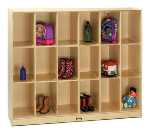 Jonti-Craft® 18 Cubbie Locker Storage - MMEE Distributors