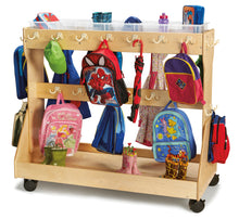 Load image into Gallery viewer, Jonti-Craft® Mobile Backpack Cart – with Clear Cubbie-Trays - MMEE Distributors
