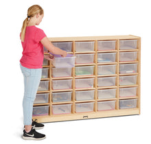 Load image into Gallery viewer, Jonti-Craft® 30 Tub Mobile Storage - with Clear Tubs - MMEE Distributors
