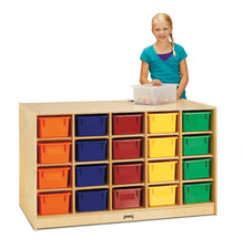 Load image into Gallery viewer, Jonti-Craft® Double-Sided Island – 40 Cubbie-Tray - with Clear Trays - MMEE Distributors
