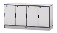 Load image into Gallery viewer, Rainbow Accents® Stacking Lockable Lockers -  Single Stack - Green - MMEE Distributors
