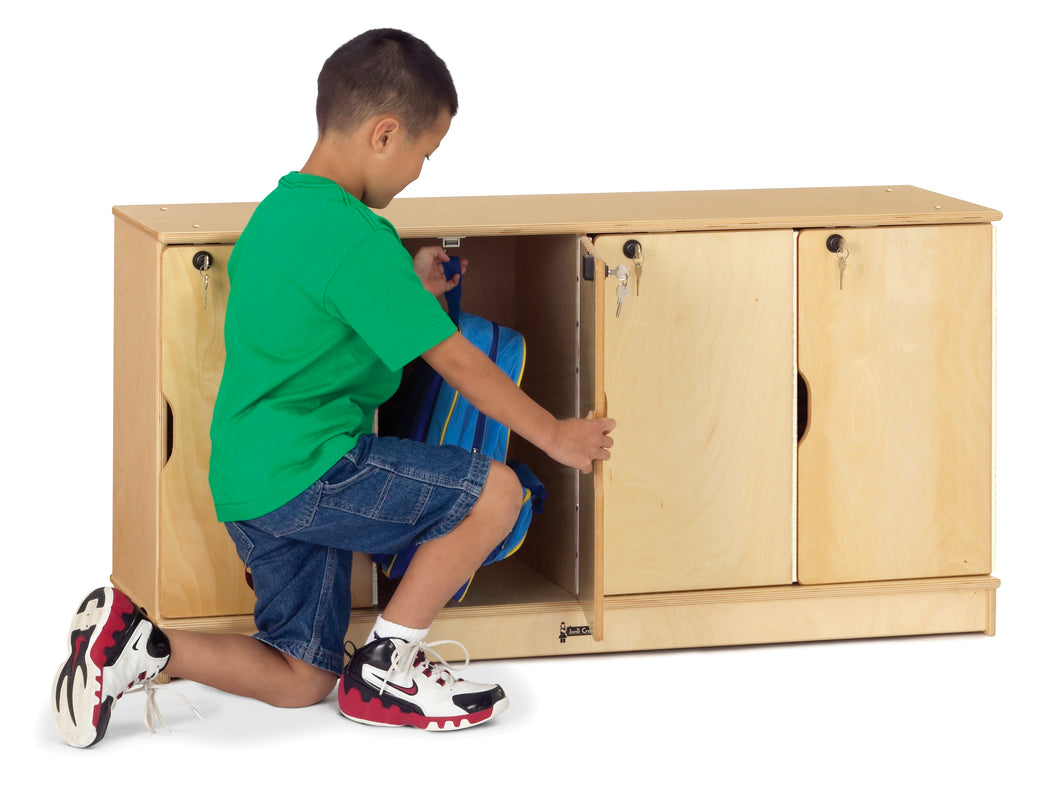 Jonti-Craft® Stacking Lockable Lockers -  Single Stack - MMEE Distributors