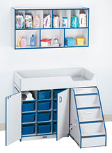 Load image into Gallery viewer, Rainbow Accents® Diaper Changer Combo - Right - Orange - MMEE Distributors
