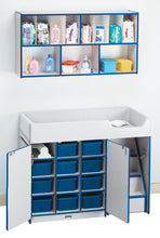 Load image into Gallery viewer, Rainbow Accents® Diaper Changer Combo - Right - Black - MMEE Distributors
