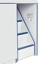 Load image into Gallery viewer, Rainbow Accents® Diaper Changer with Stairs - Left - Red - MMEE Distributors
