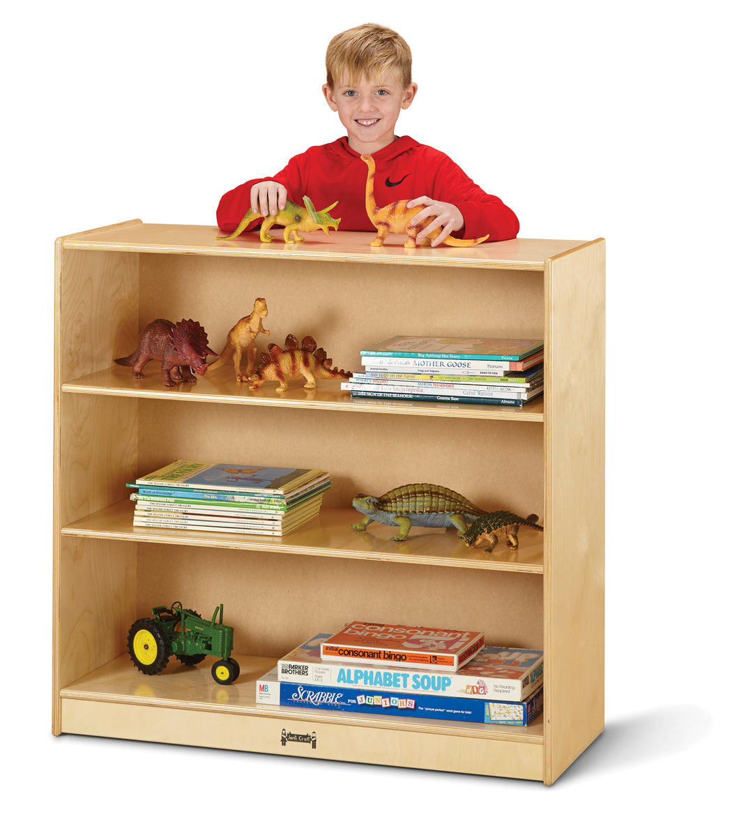 Jonti-Craft® Fixed Straight-Shelf Bookcase - MMEE Distributors