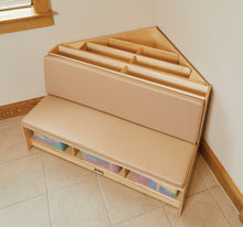 Load image into Gallery viewer, Jonti-Craft® Corner Literacy Nook - Wheat - MMEE Distributors
