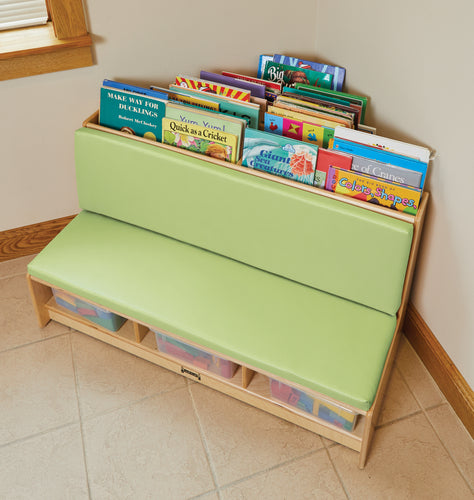 Jonti-Craft® Corner Literacy Nook - Key Lime - MMEE Distributors