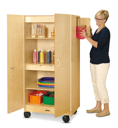 Jonti-Craft® Hideaway Storage Cabinet – Mobile - MMEE Distributors