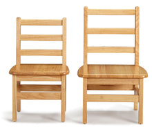 Load image into Gallery viewer, Jonti-Craft® Instructor’s Ladderback Chair Pair - 12&quot; Height - MMEE Distributors
