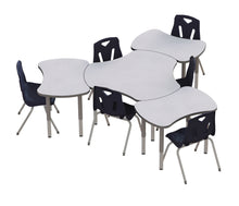 Load image into Gallery viewer, Berries® Collaborative Hub Table - 44&quot; X 47&quot; - Maple/Gray - MMEE Distributors
