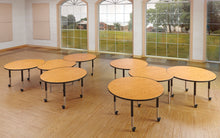 Load image into Gallery viewer, Berries® Collaborative Hub Table - 44&quot; X 47&quot; - Maple/Gray - MMEE Distributors
