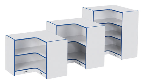 Rainbow Accents® Low Inside Corner Storage - Green - MMEE Distributors
