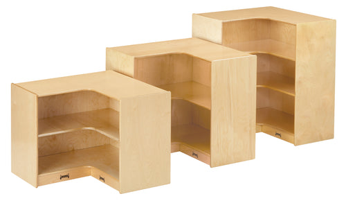 Jonti-Craft® Low Inside Corner Storage - MMEE Distributors