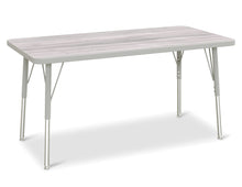 Load image into Gallery viewer, Berries® Rectangle Activity Table - 24&quot; X 48&quot;, A-height - Driftwood Gray/Gray/Gray - MMEE Distributors

