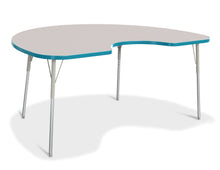 Load image into Gallery viewer, Berries® Kidney Activity Table - 48&quot; X 72&quot;, A-height - Gray/Teal/Gray - MMEE Distributors
