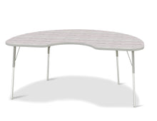 Load image into Gallery viewer, Berries® Kidney Activity Table - 48&quot; X 72&quot;, A-height - Driftwood Gray/Gray/Gray - MMEE Distributors
