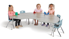 Load image into Gallery viewer, Berries® Kidney Activity Table - 48&quot; X 72&quot;, A-height - Driftwood Gray/Gray/Gray - MMEE Distributors
