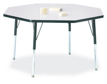Load image into Gallery viewer, Berries® Octagon Activity Table - 48&quot; X 48&quot;, A-height - Gray/Black/Black - MMEE Distributors

