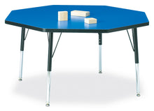 Load image into Gallery viewer, Berries® Octagon Activity Table - 48&quot; X 48&quot;, E-height - Blue/Black/Black - MMEE Distributors
