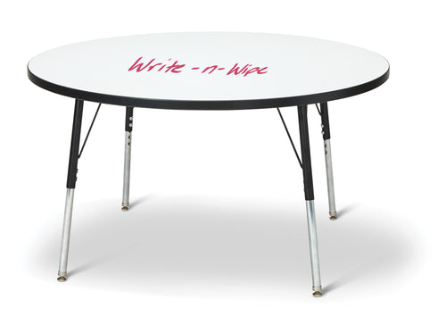 Berries® Round Dry Erase Table - 48
