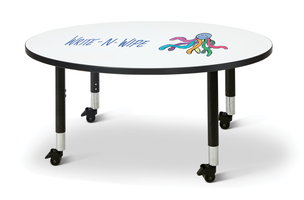 Berries® Round Dry Erase Table - 48