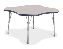 Load image into Gallery viewer, Berries® Four Leaf Activity Table, E-height - Gray/Navy/Gray - MMEE Distributors
